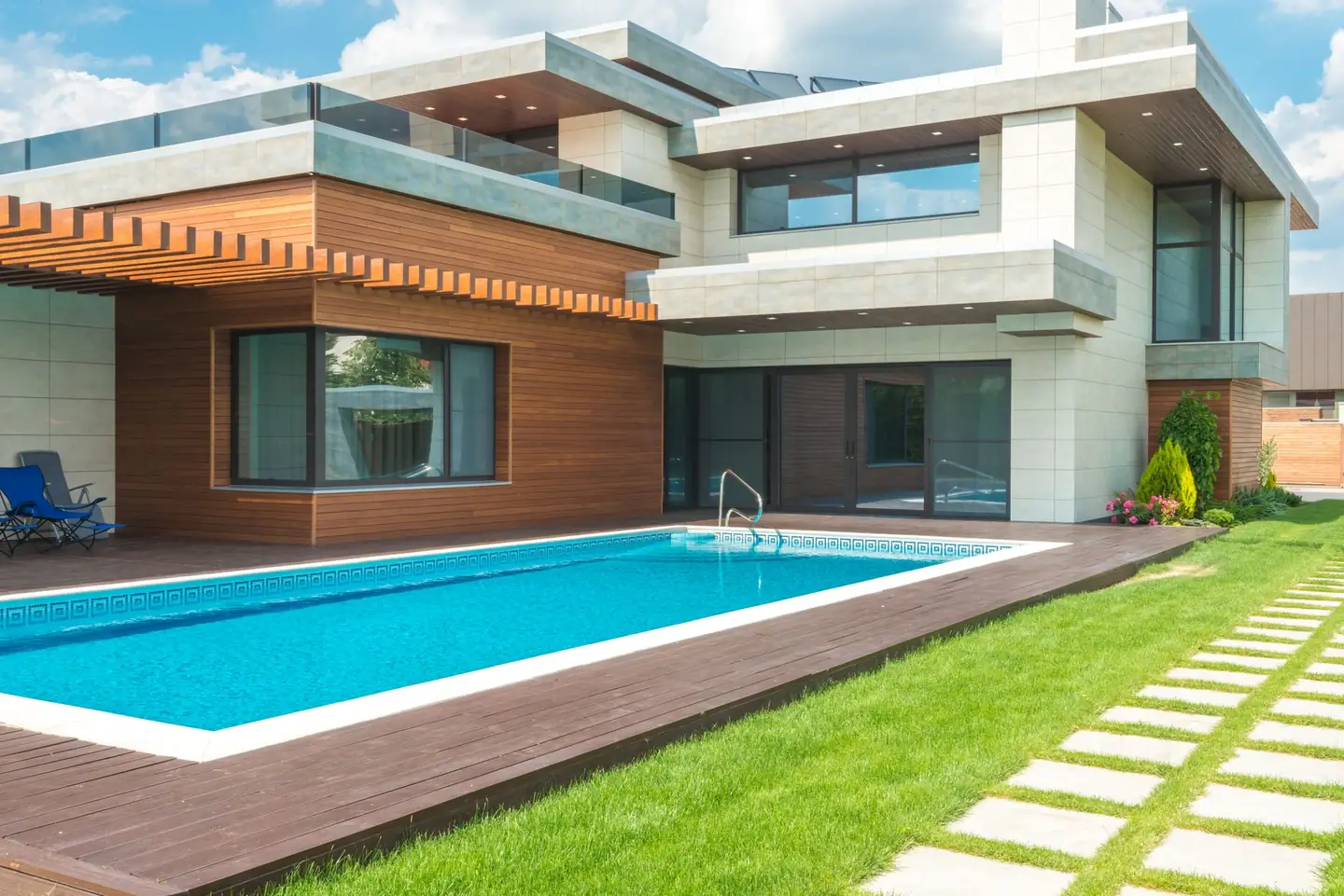Swimming pool built in Budgewoi Peninsula, NSW